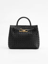Arden Metal Twist-Handle Bag