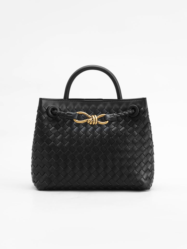 Arden Metal Twist-Handle Bag