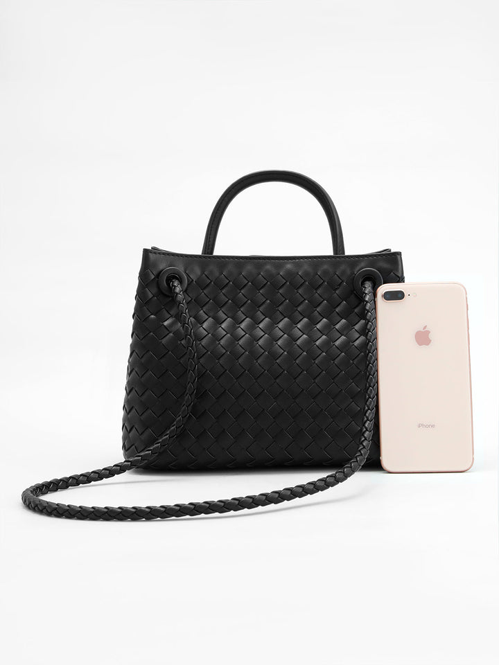 Arden Metal Twist-Handle Bag