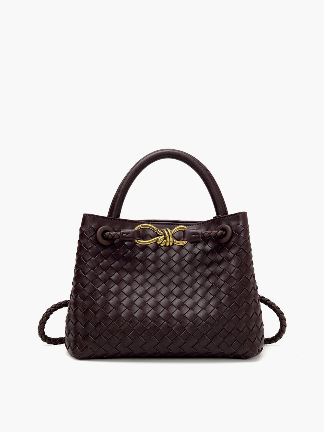 Arden Metal Twist-Handle Bag