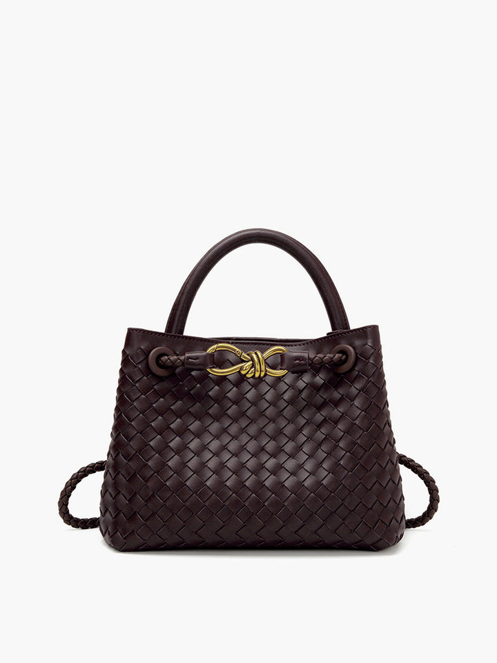 Arden Metal Twist-Handle Bag