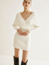 Vilaira Criss Cross Sweater Dress