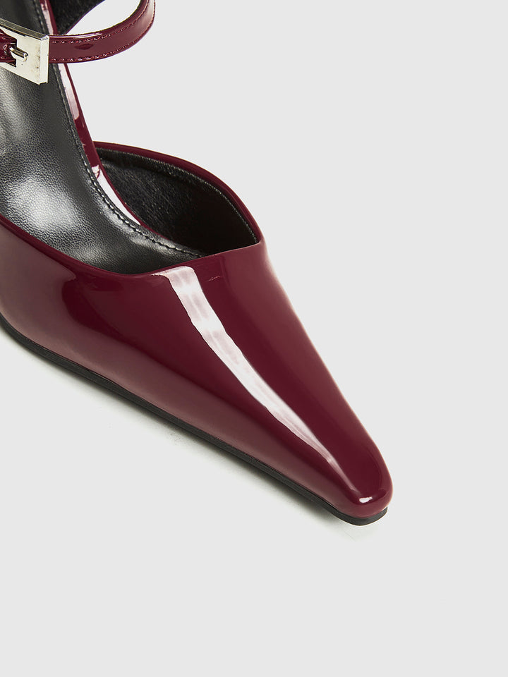 Vivara Pointed Slingback Heels Shoes