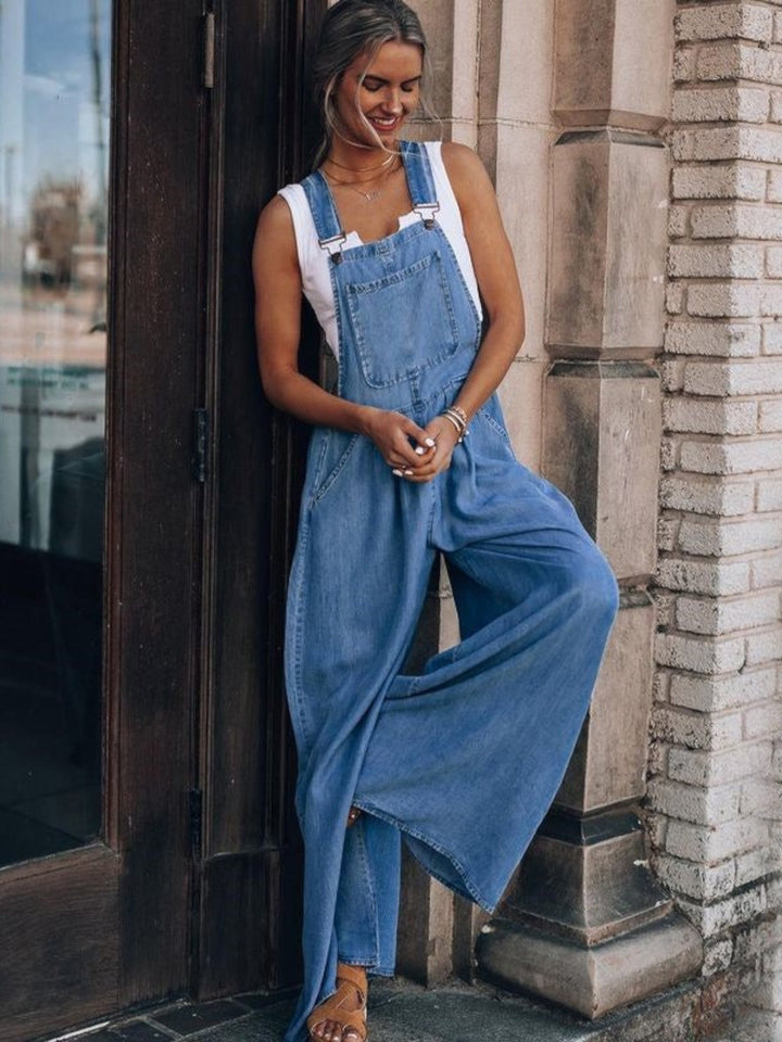 Amelia Elegant Denim Jumpsuit