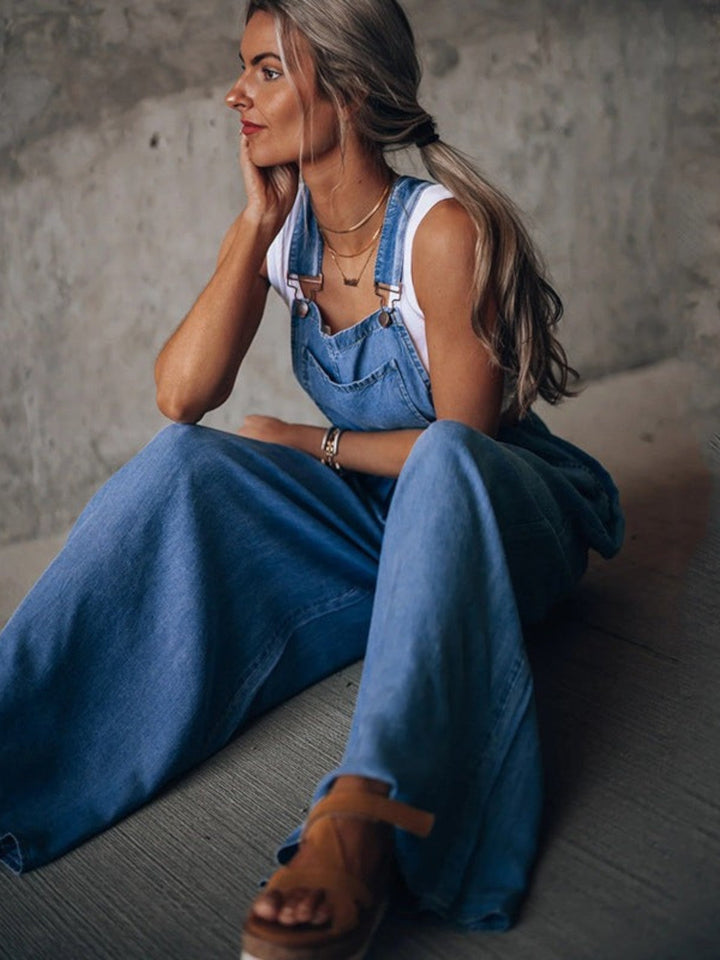 Amelia Elegant Denim Jumpsuit