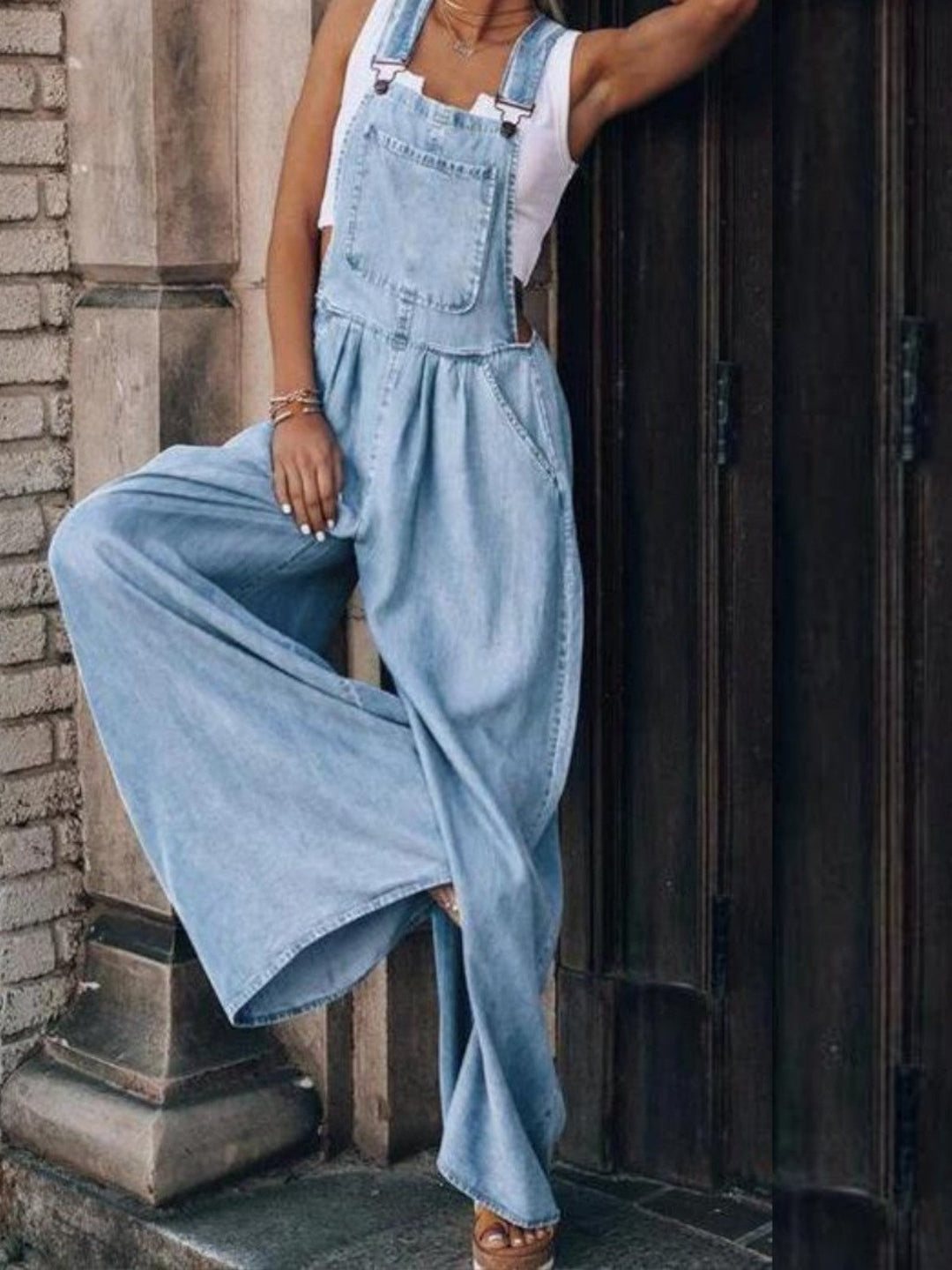 Amelia Elegant Denim Jumpsuit