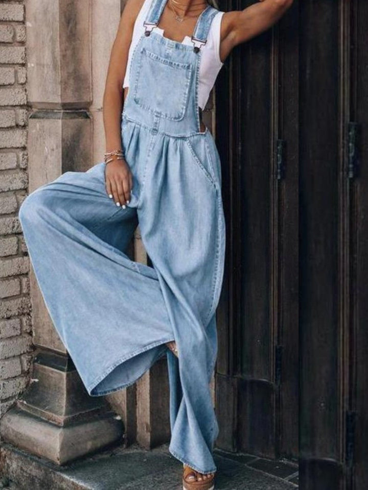 Amelia Elegant Denim Jumpsuit