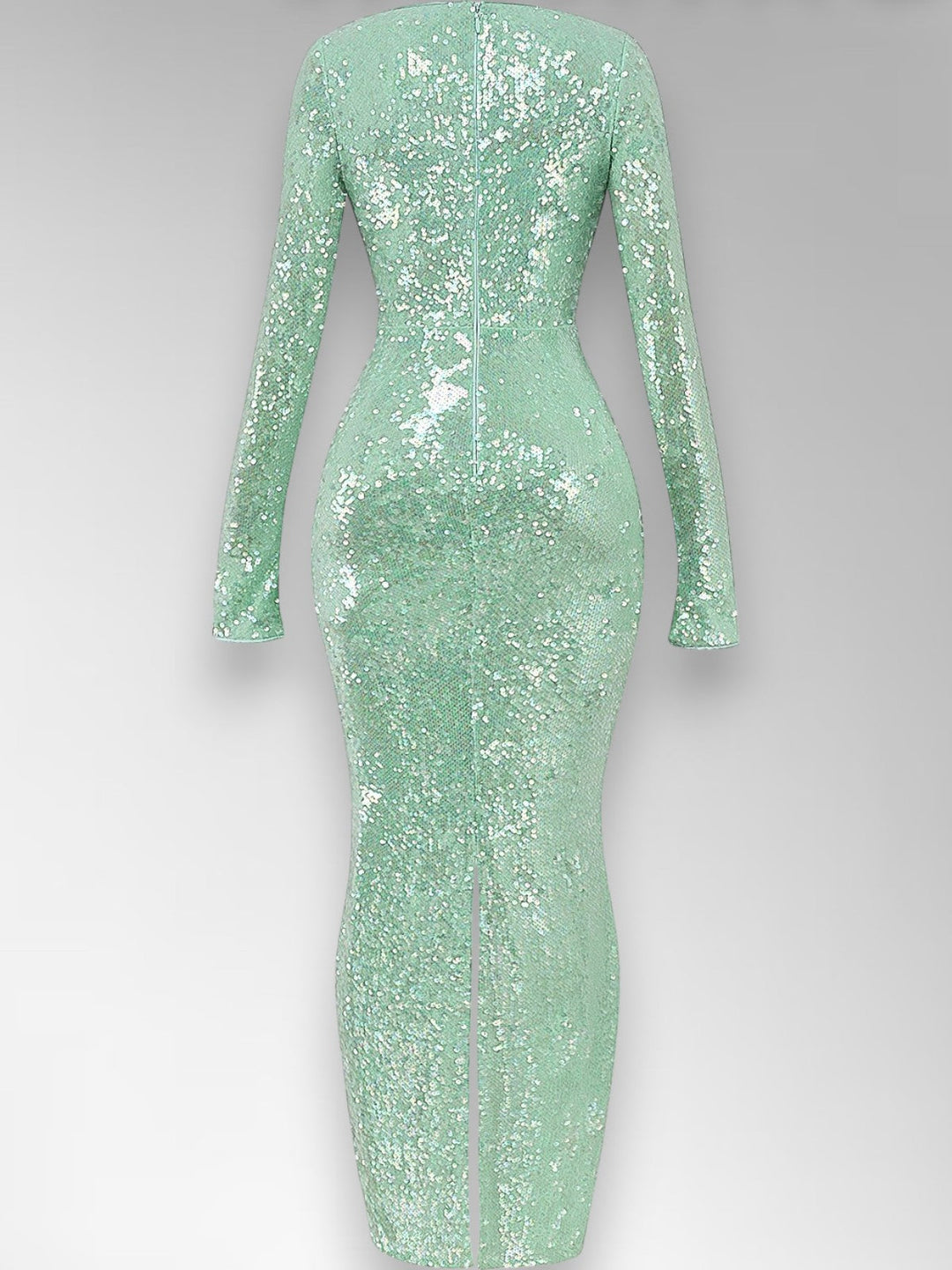 Titama Skyblue Maxi Gown Dress