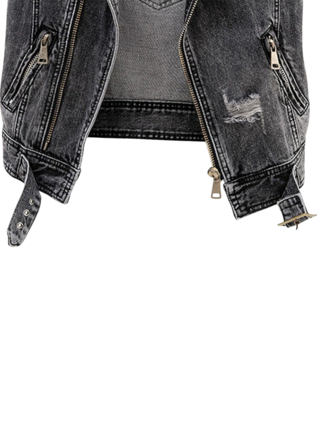 Ruby Denim Waistcoat