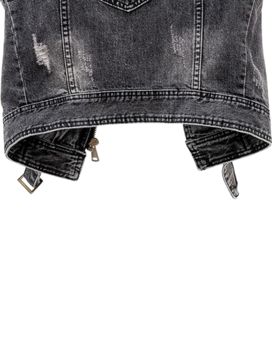 Ruby Denim Waistcoat