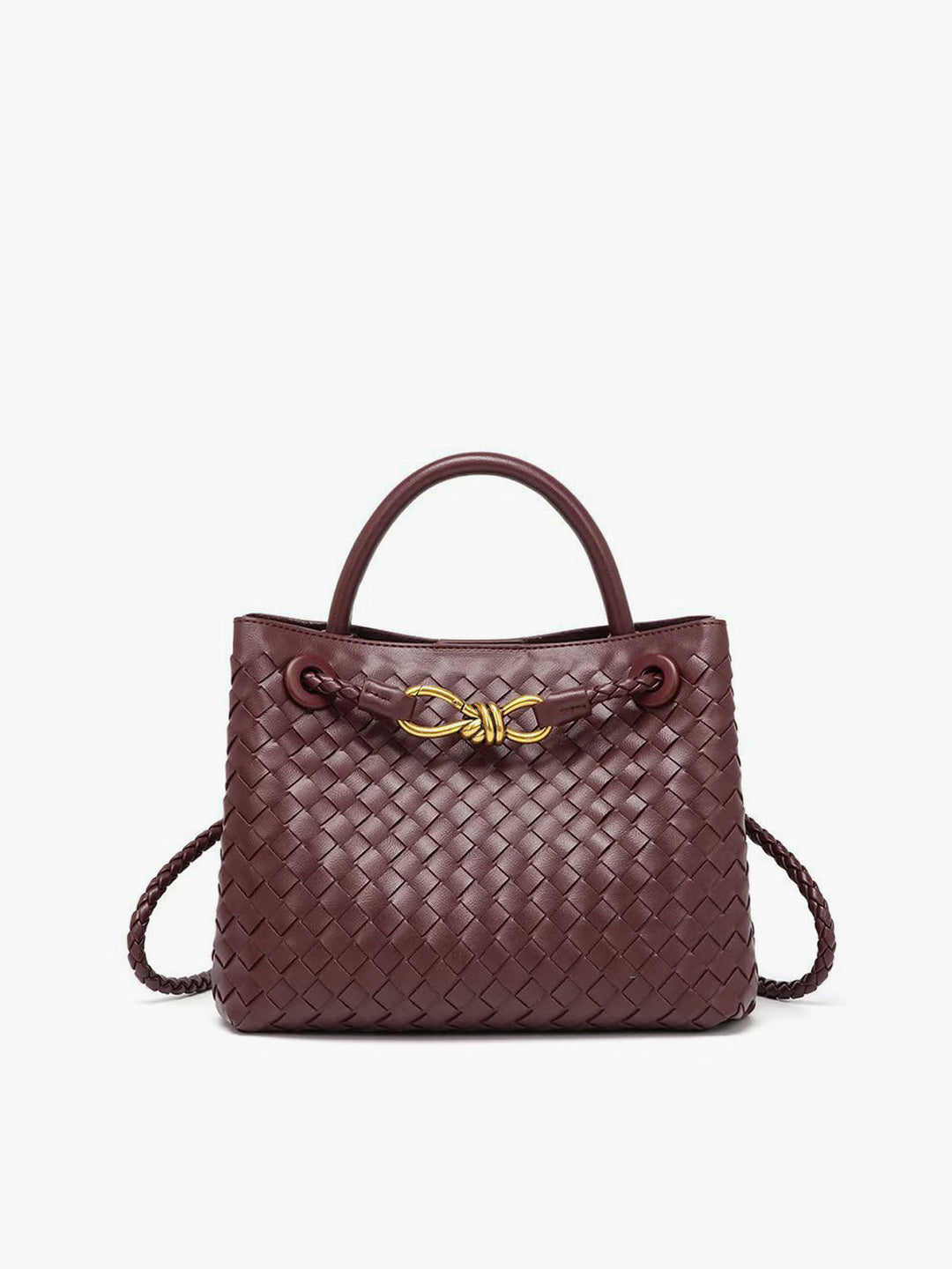 Arden Metal Twist-Handle Bag