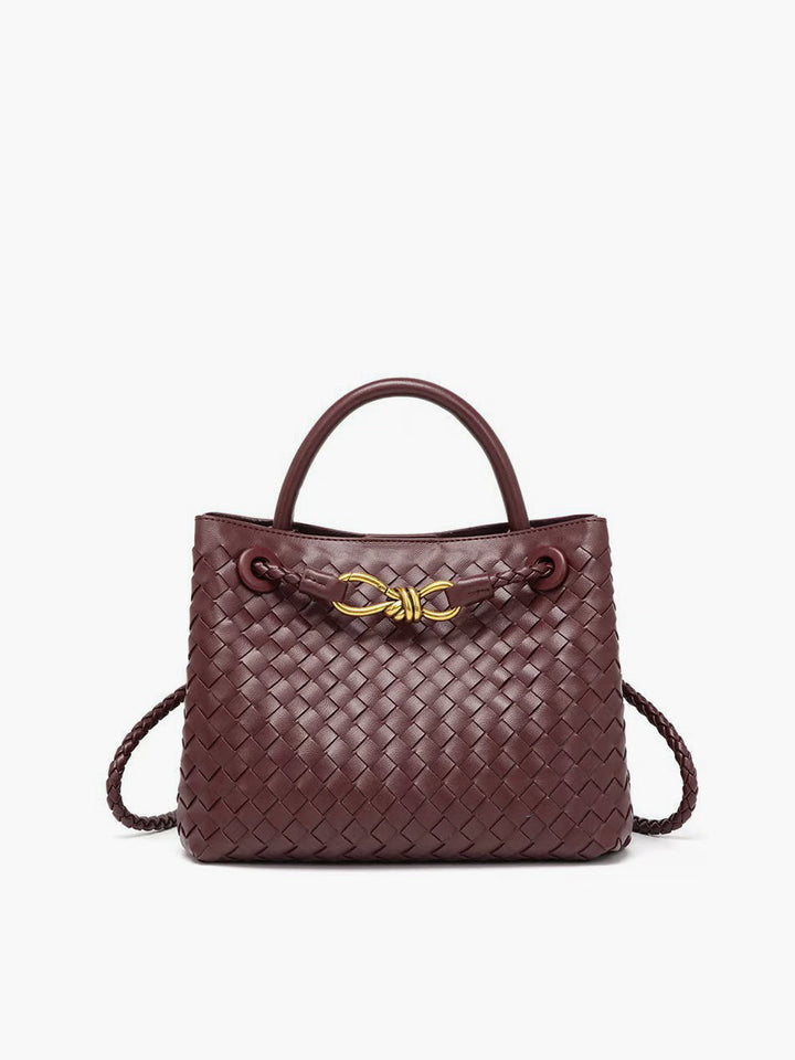Arden Metal Twist-Handle Bag