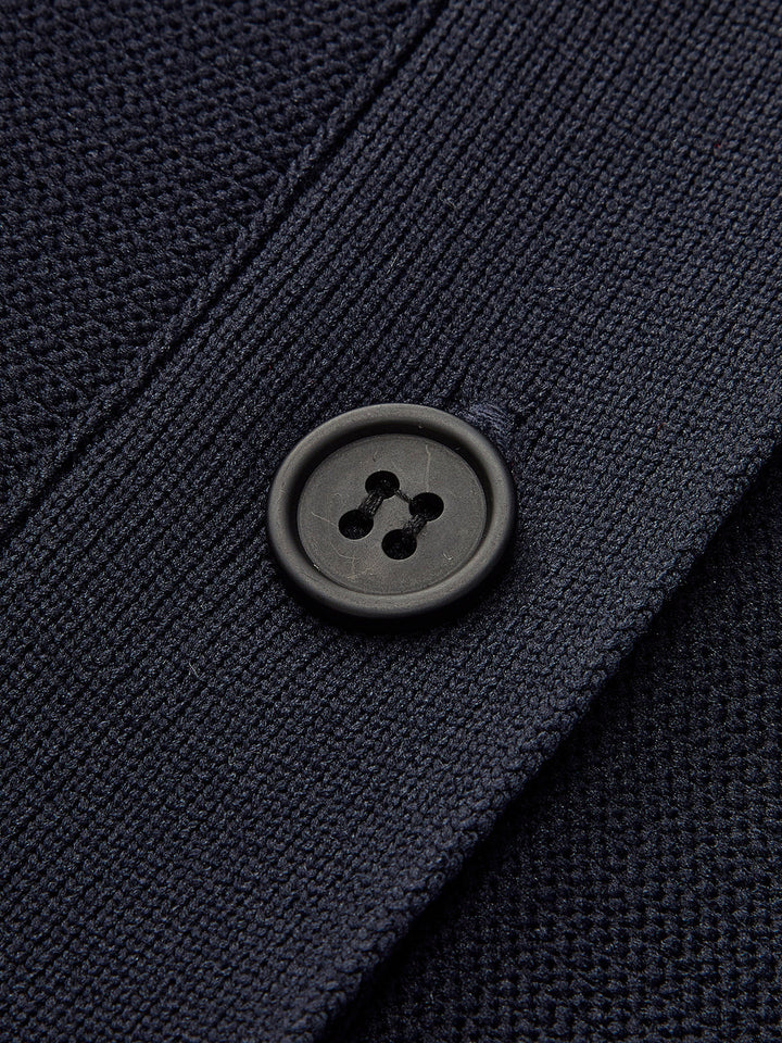 Elisa V-Neck Ruffle Button Cardigan