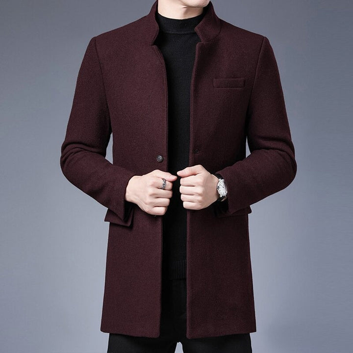 GEROLD - Men's Windproof Wool Trench Coat