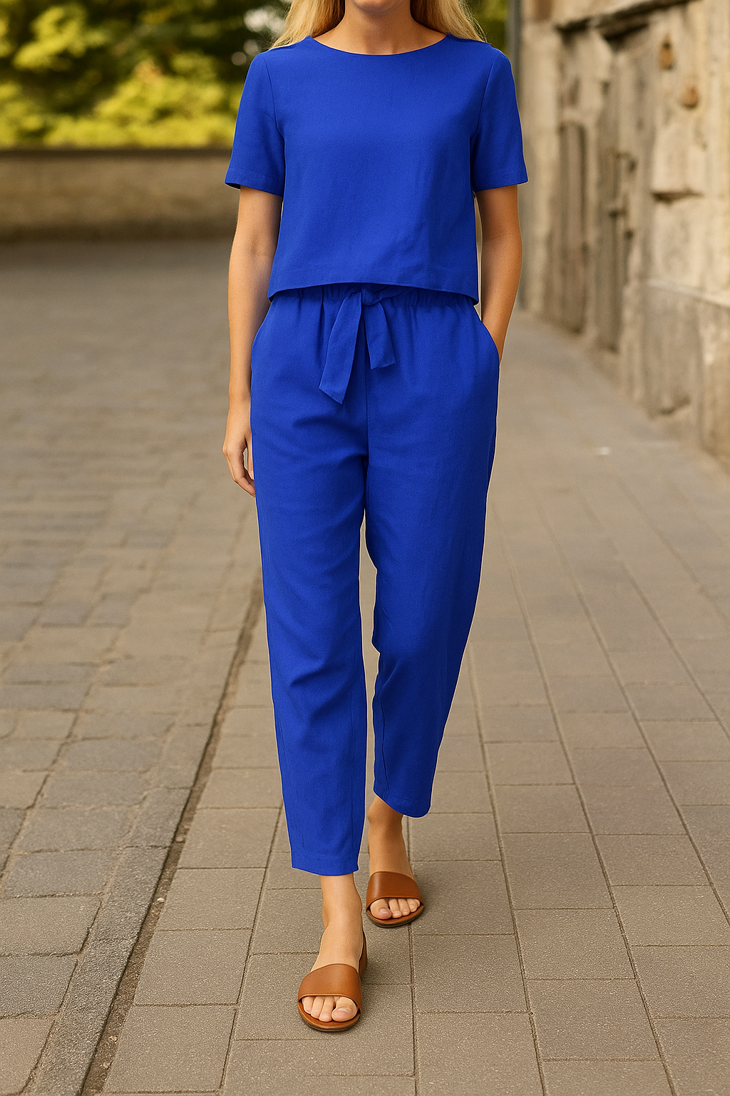 Ina - Women's Soft Linen Set