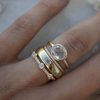 Classic Gold Zirconia Ring