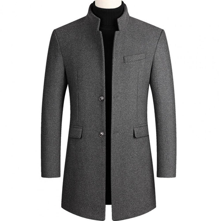 GEROLD - Men's Windproof Wool Trench Coat