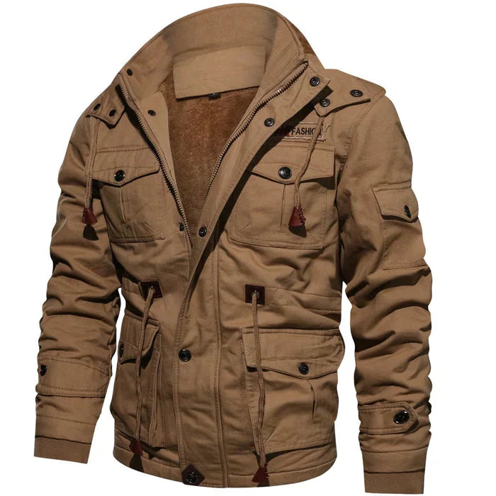 LYLE - Men's Bomber Jacket with Wool Lining