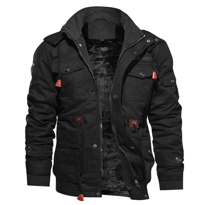 LYLE - Men's Bomber Jacket with Wool Lining