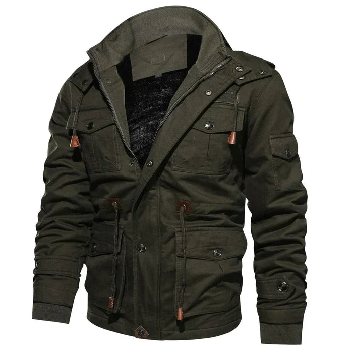 LYLE - Men's Bomber Jacket with Wool Lining