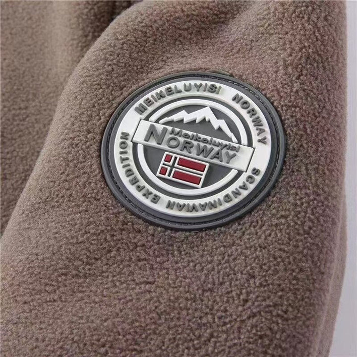 IVAR – Men’s Zip-Up Fleece Sweater