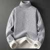 SILAS - Teddy-Lined Turtleneck Pullover for Men
