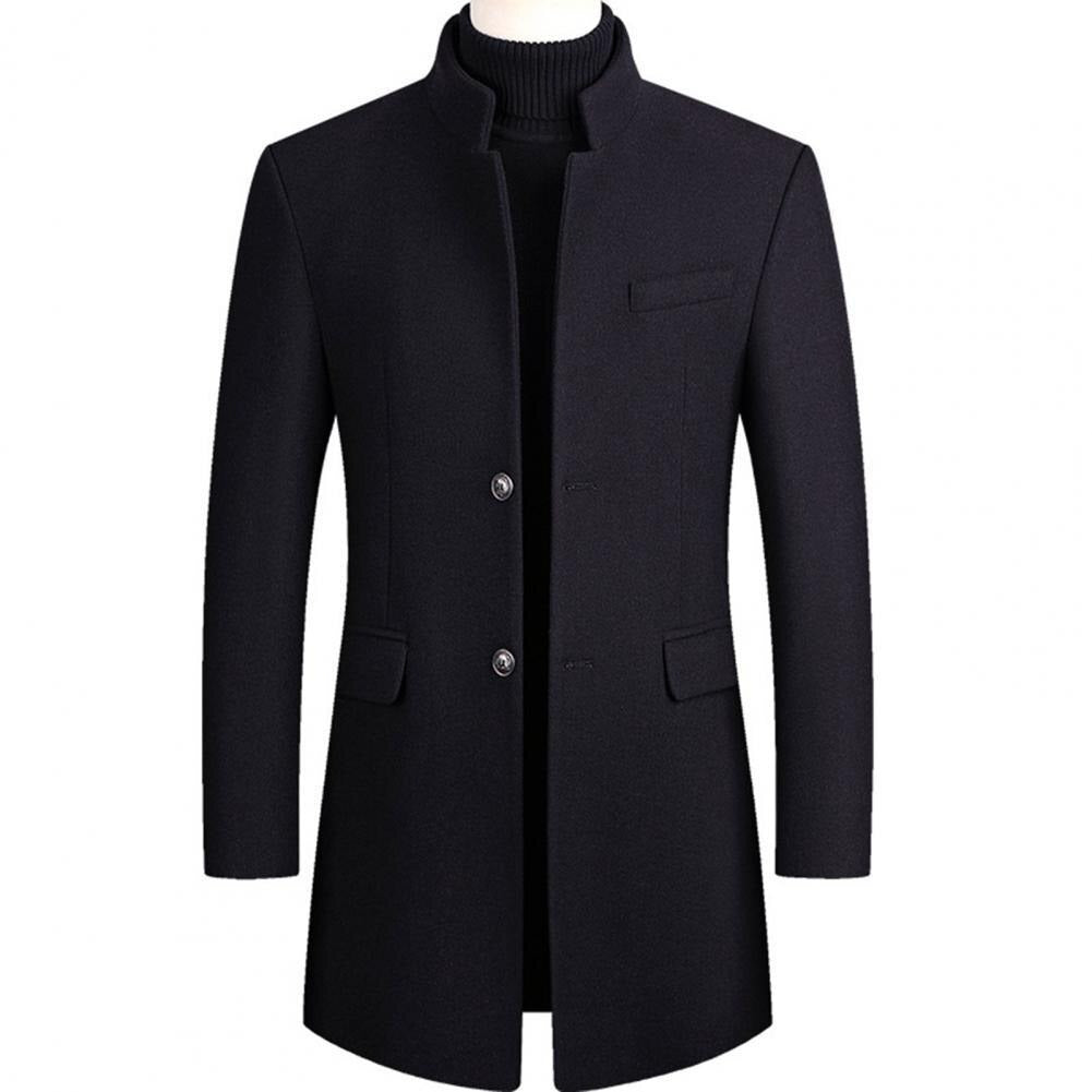 GEROLD - Men's Windproof Wool Trench Coat