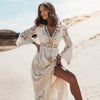 Catherine - Long-Sleeved Boho Dress