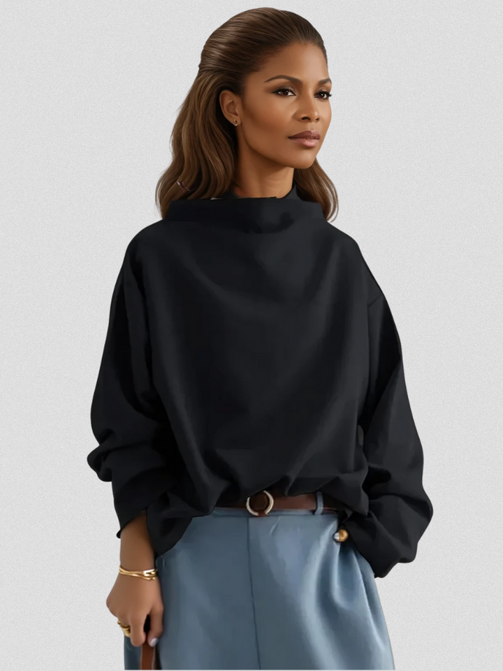 Elly | High-Neck Casual Top