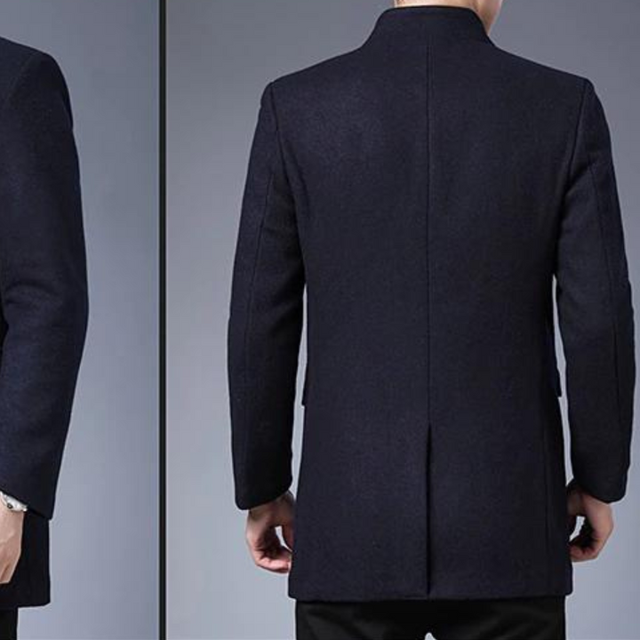 GEROLD - Men's Windproof Wool Trench Coat
