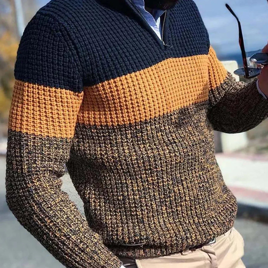 FINN – Men’s Long Sleeve Knit Sweater