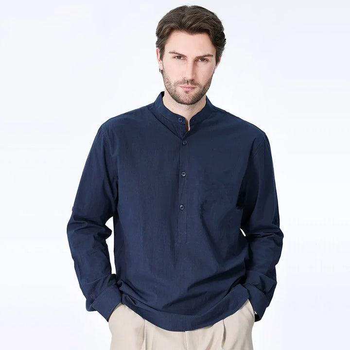 FERRY – Men’s Breathable Cotton Long Sleeve Shirt