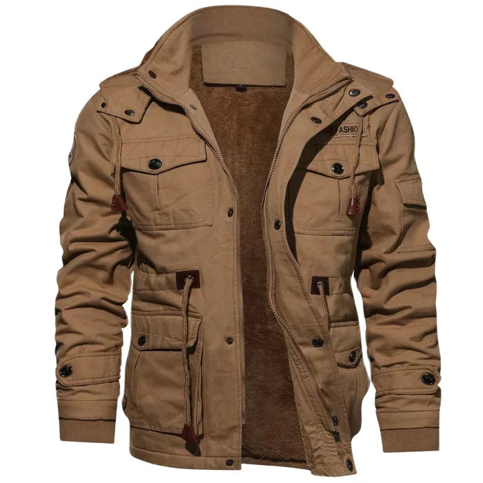 LYLE - Men's Bomber Jacket with Wool Lining