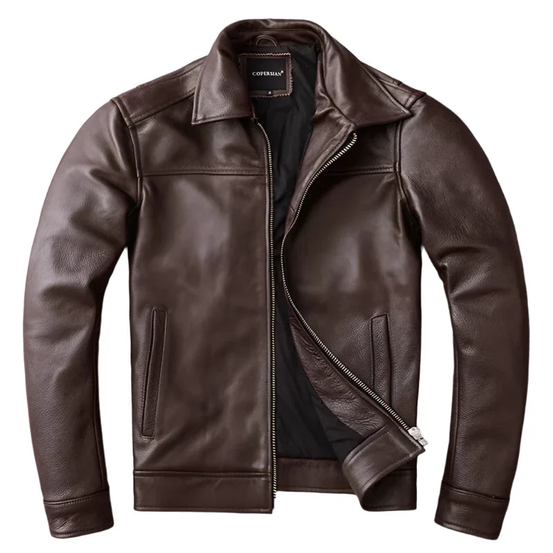 RAIKU – Genuine Leather Jacket Coat
