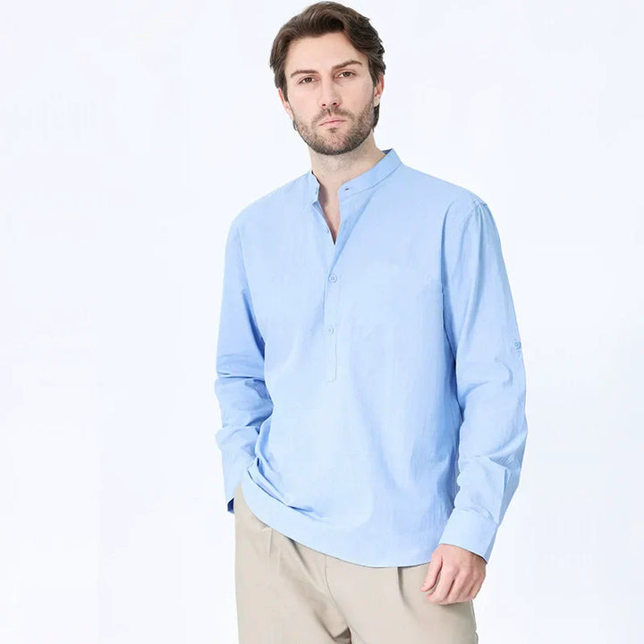 FERRY – Men’s Breathable Cotton Long Sleeve Shirt