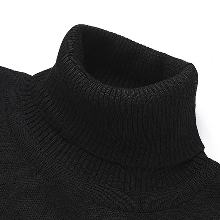 SILAS - Teddy-Lined Turtleneck Pullover for Men