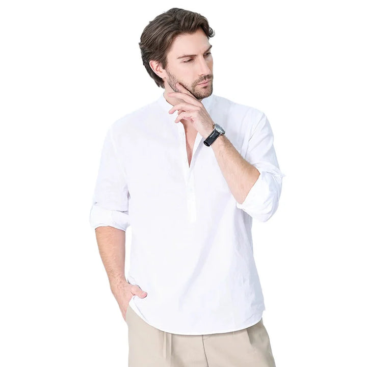 FERRY – Men’s Breathable Cotton Long Sleeve Shirt