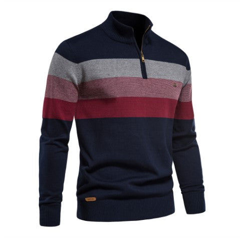 LUKE - Everhill Half Zip Men's Sweater