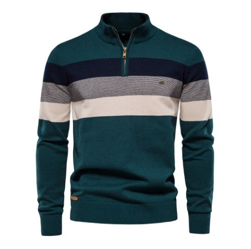 LUKE - Everhill Half Zip Men's Sweater