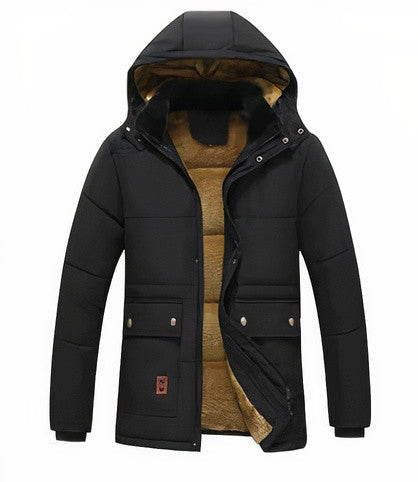 MARTELL – Men's Parka With Removable Hood