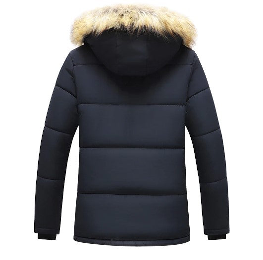 MARTELL – Men's Parka With Removable Hood