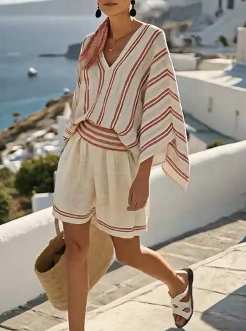 Georgia™ | Striped Summer Set for Effortless Coastal Days
