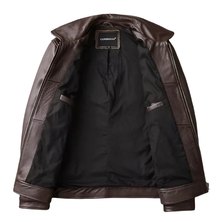 RAIKU – Genuine Leather Jacket Coat