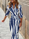 Dark Blue & White / XS