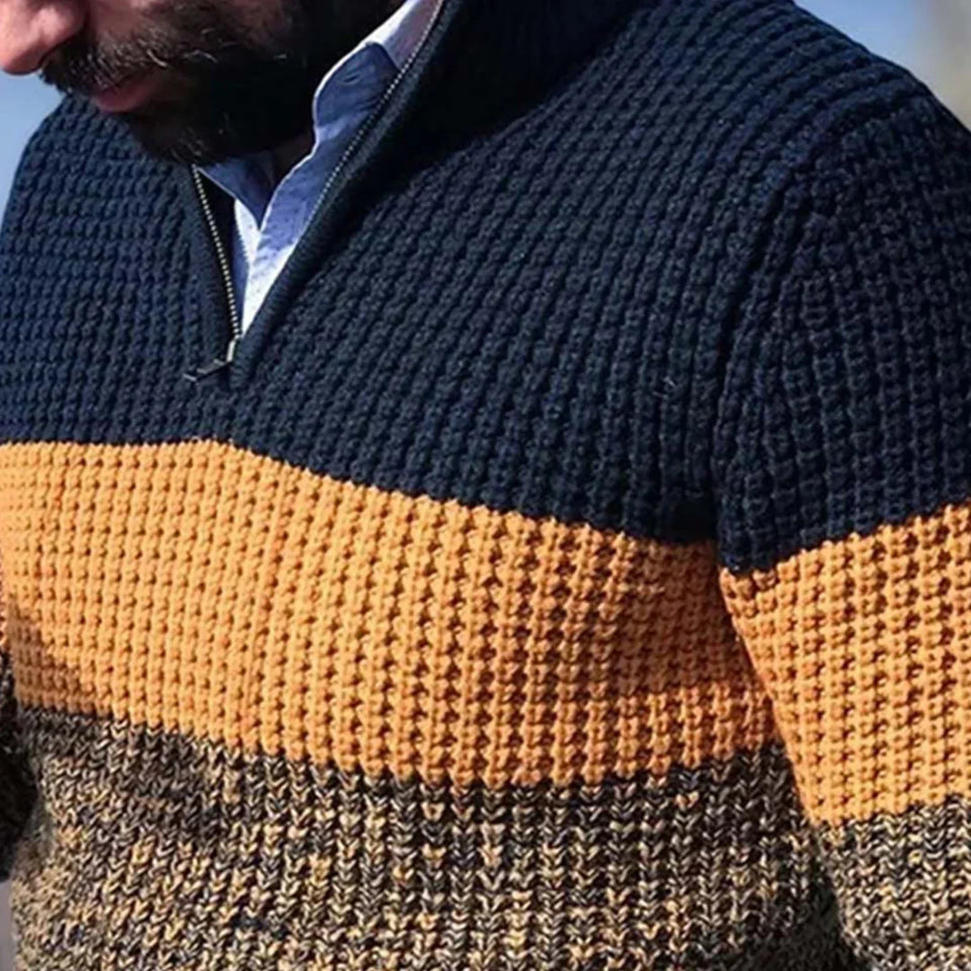 FINN – Men’s Long Sleeve Knit Sweater