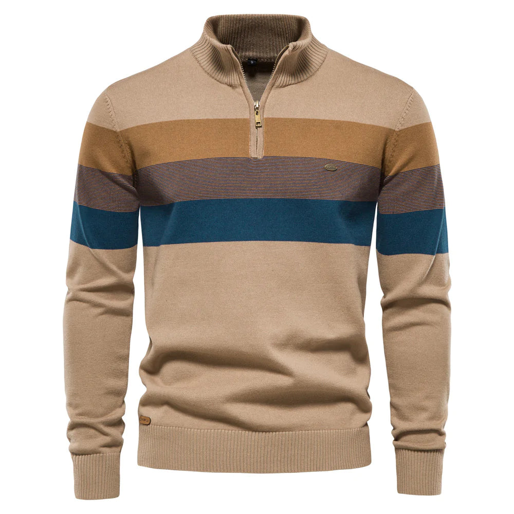 LUKE - Everhill Half Zip Men's Sweater