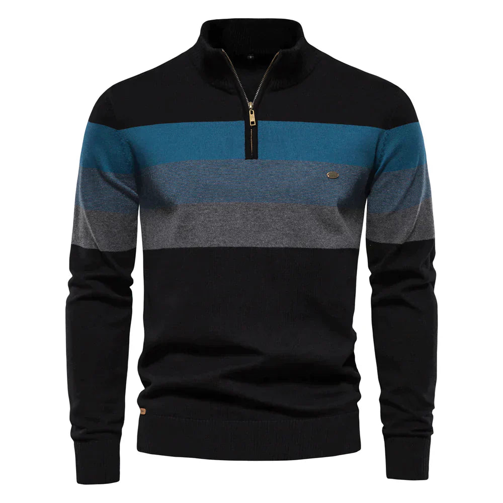 LUKE - Everhill Half Zip Men's Sweater