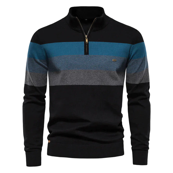 LUKE - Everhill Half Zip Men's Sweater