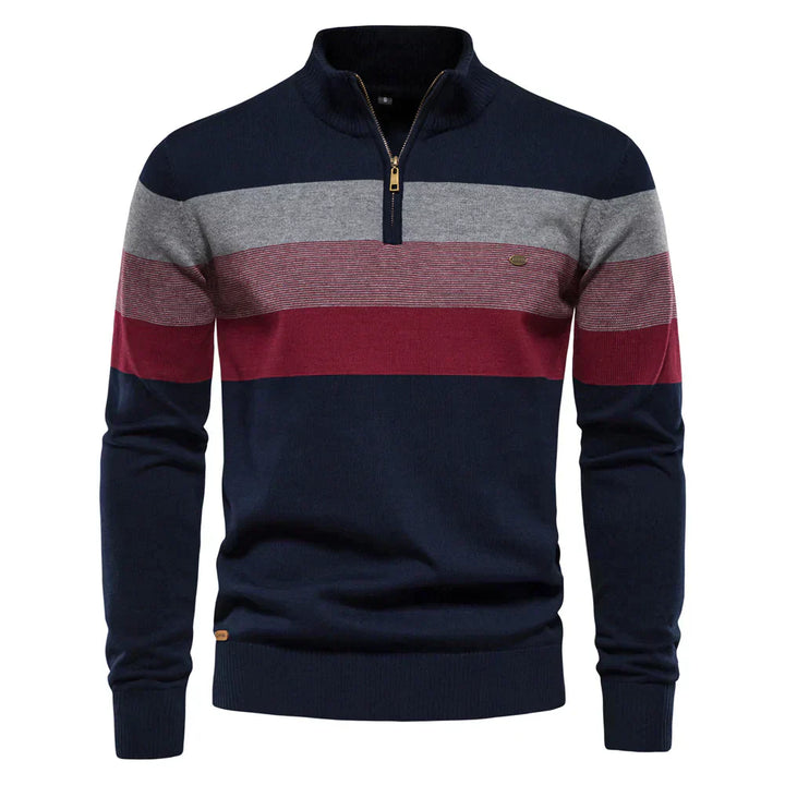 LUKE - Everhill Half Zip Men's Sweater
