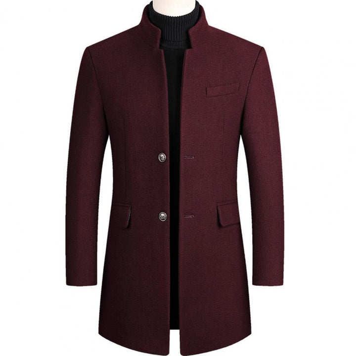 GEROLD - Men's Windproof Wool Trench Coat